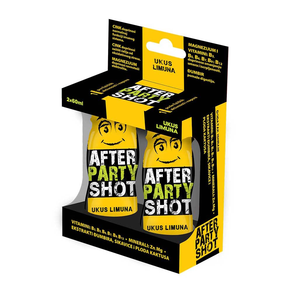 After Party Shot 2/1 120 ml (two bottles)