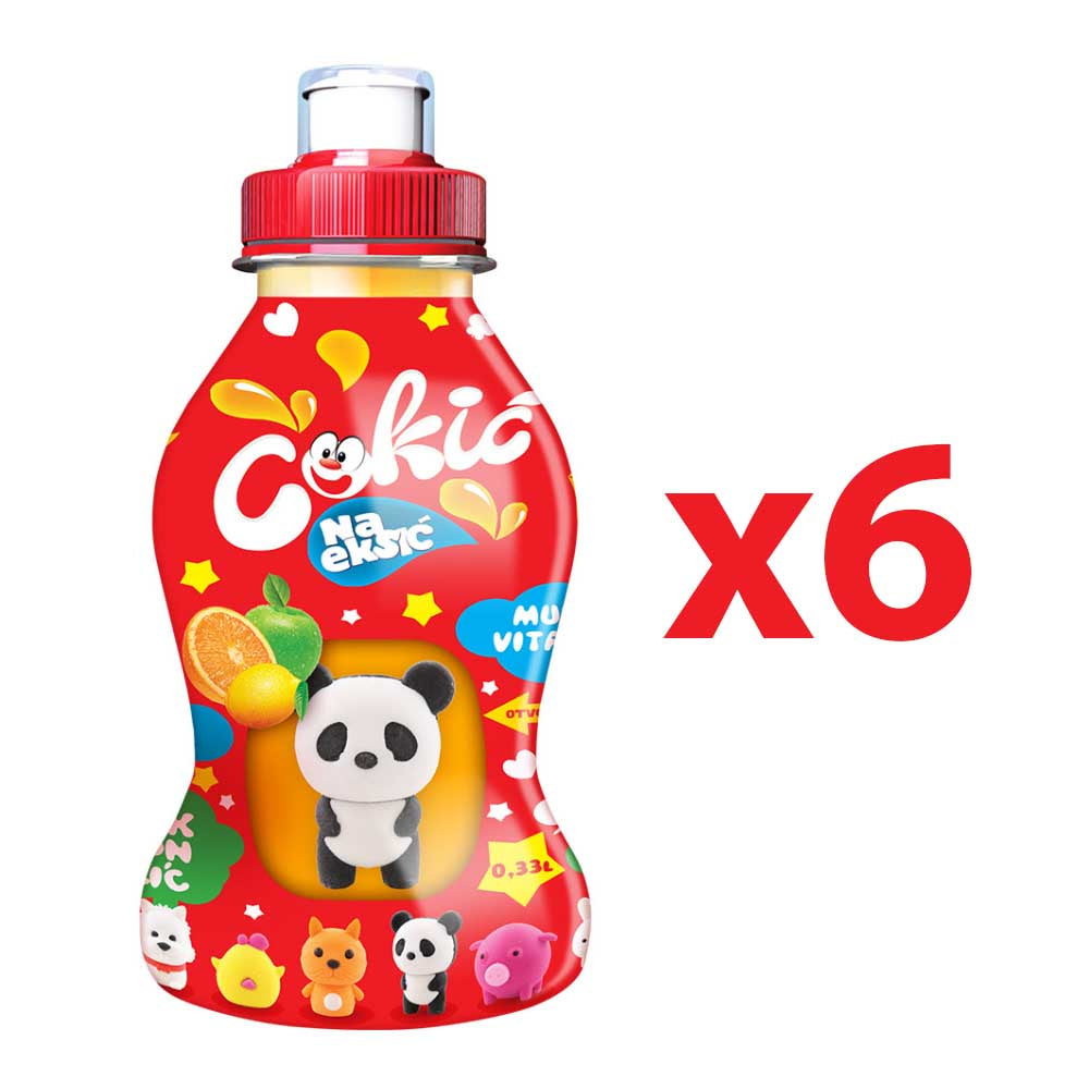 Cokić Na eksić Multivitamin (transport package 6x0.33l)