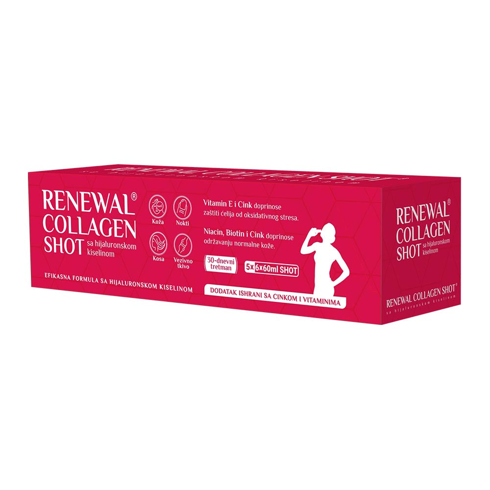 Renewal collagen shot 5 x 6/1 1800ml (30 boca) Mesečni tretman